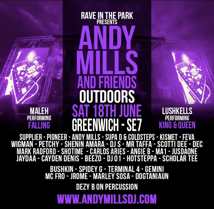 ANDY MILLS & FRIENDS OUTDOOR BLOCK PARTY