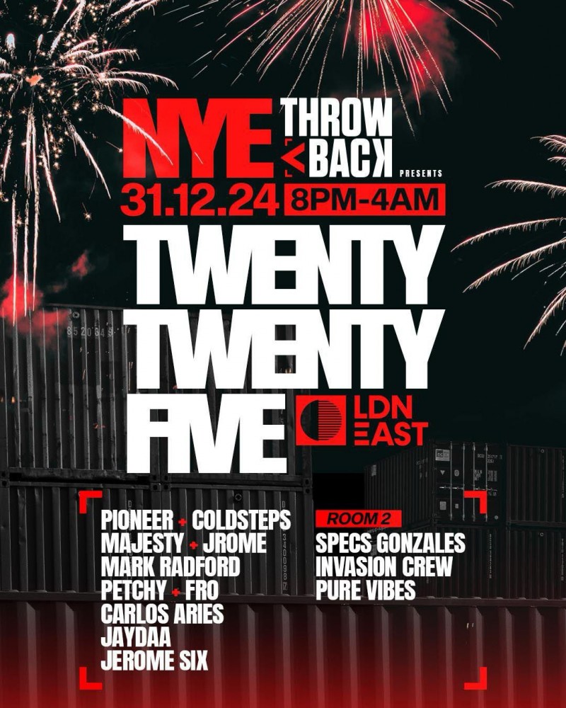 Throwback New Year's Eve at LDN East